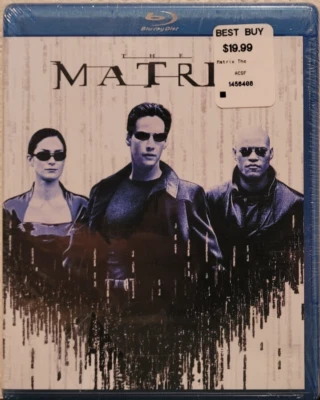 The Matrix (Blu-ray, 1999) Keanu Reeves, Carrie-Anne Moss - Brand New, Sealed! - Image 1 of 2