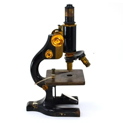 Vintage 1919 Spencer Buffalo USA microscope sn 58666, tested working condition - Image 1 of 4