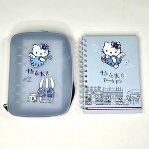 Organizzatore e archivio amico Hello Kitty Blue Angel Cafe Planner francese Sanrio 2002 - Foto 1 di 24