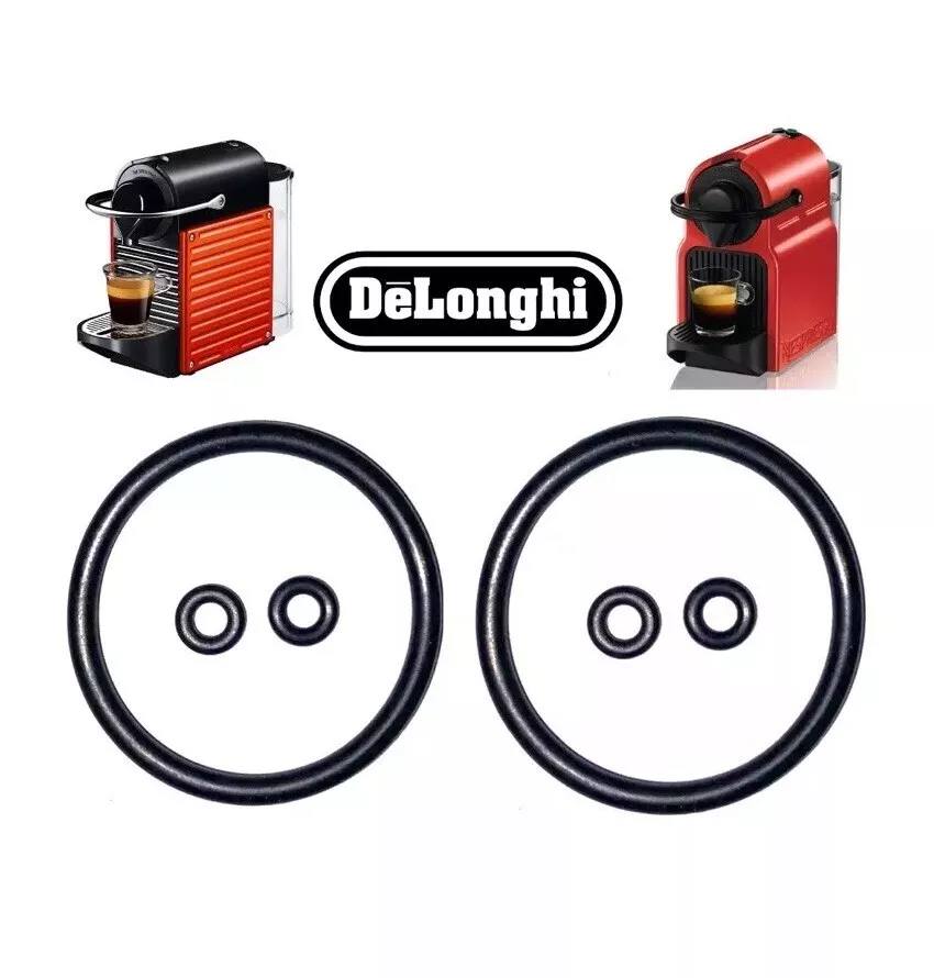 (X 2 KIT) 6 Guarnizioni De Longhi Krups Inissia Pixie macchina caffè Nespresso - Immagine 1 di 1
