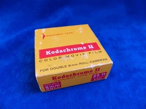 Vintage Kodachrome II 8 mm movie film, expired 1970, unopened, for double 8 mm - Picture 1 of 4