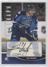 2012-13 ITG Heroes and Prospects Auto ITG Vault Black Shea Theodore #A-ST Auto