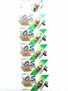 OS O.S. Type F 4 Four Stroke Nitro RC R/C Engine Glow Plug - 6 Pack 71615009 - Picture 1 of 5