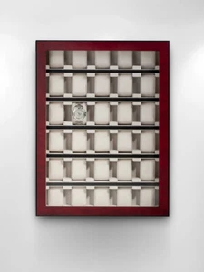 Rothenschild Vitrine pour montres RS-1100-30BU pour 30 Montres bubinga - Bild 1 von 4
