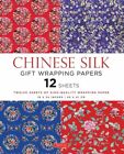  Chinese Silk Gift Wrapping Papers - 12 Sheets  NEW Paperback  softback