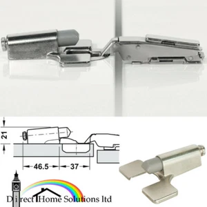 Accesorio de cierre suave para bisagras Nexis 95/100/110/125/45/30/poste/-24/-14° - Imagen 1 de 7