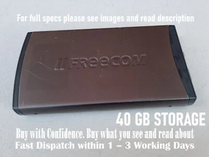 Freecom Classic Hard Drive 40GB. HDD capacity: 40 GB, HDD size: 3.5". USB - Picture 1 of 23