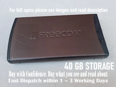 Freecom Classic Hard Drive 40GB. HDD capacity: 40 GB, HDD size: 3.5". USB - Image 1 of 4