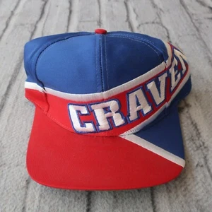 Vintage 90s Nascar Ricky Craven Snapback Hat Cap Blue - Picture 1 of 6