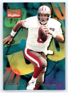 1995 Skybox Premium Steve Young #148 Style Points - Picture 1 of 2