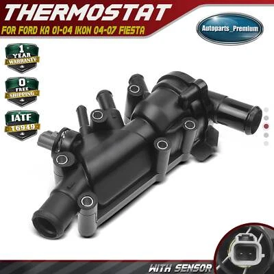 Thermostat Housing Assembly for Ford Fiesta KA 2001-2004 Ikon 2004-2007 Escort - Image 1 of 4