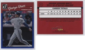 2023 Panini Donruss Retro 1990 Holo Blue George Brett #284 HOF