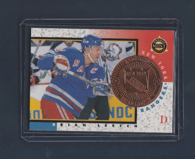 1997-98 Pinnacle Mint Collection Bronze # 19 Brian Leetch - Image 1 of 2