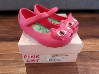Mini Melissa Ultragirl Pink Cat talla 7 niño Vivienne Westwood Foto 1 de 4