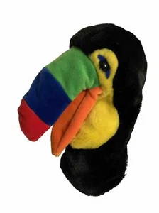 Títere de mano de pájaro tucán Aurora de 10" colorido tiempo de juego de felpa A & A - Imagen 1 de 8