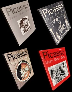 4 Volume Set PICASSO Catalogs of His Works by Georges Bloch - Picture 1 of 18