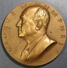 1954 GEORGE HUMPHREY US MINT Sec of Treas BRONZE MEDAL 76mm 234g  A1785