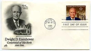 2513 Dwight D Eisenhower ArtCraft, FDC - Bild 1 von 1
