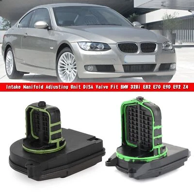 Pair Intake Manifold Adjusting Unit DISA Valve Fit BMW 328i E82 E70 E90 E92 Z4 P - Image 1 of 4