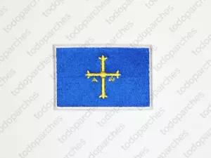 ASTURIAS FLAG Embroidered Patch - Picture 1 of 1