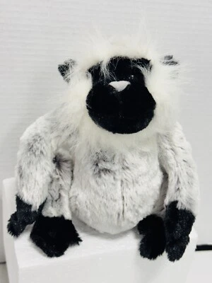 Ganz Webkinz Grey Langur Monkey HM226 Plush Stuffed Animal Toy No Code 8” EUC - Image 1 of 4