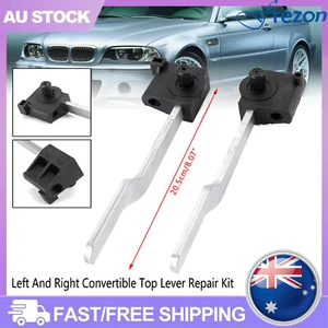 Convertible Top Lock Latch Lever Repair Kit RH & LH Pair Fits BMW M3 E46 00-2006 - Picture 1 of 14
