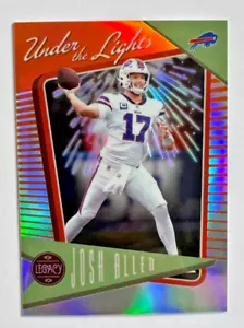Josh Allen 2022 Panini Legacy Under the Lights ORANGE #UL-29 Bills #'d /149 - Picture 1 of 2