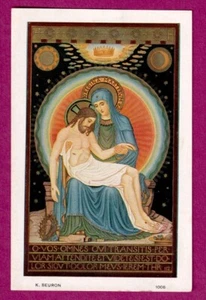 Santino Image Pieuse Holy Card Madonna Addolorata - Picture 1 of 1