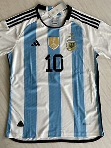 Argentina Jersey Messi 10 Player Version Slim Fit World Cup 2022 NWT