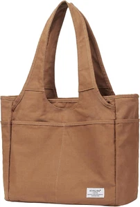 Utility Large Tote Bag, Women Casual Shoulder Bags for Work Gym Beach Travel ... - Picture 1 of 1
