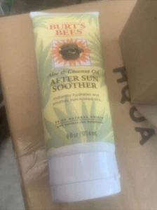 Burt's Bees Aloe and Coconut Oil After Sun Soother, Sunburn Relief Lotion - 6 oz - Picture 1 of 2