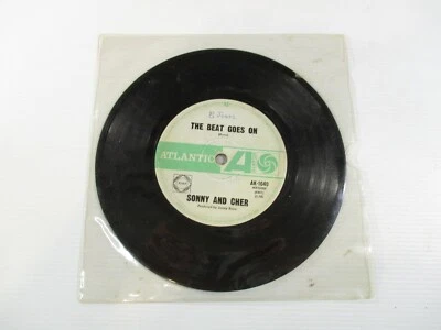 45RPM Sonny And Cher Love Don't Come The Beat Goes On Plastic Cover Tested - Image 1 of 4