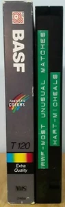 Memorex T120 WWF Most Unusual Matches Ever Bret HBK Ladder Lumberjack Survivor - Picture 1 of 2