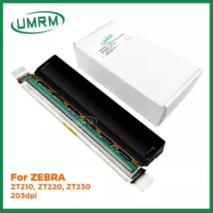 Druckkopf für Zebra ZT210 ZT220 ZT230 203dpi Thermo Etikettendrucker Herstellung - Bild 1 von 11