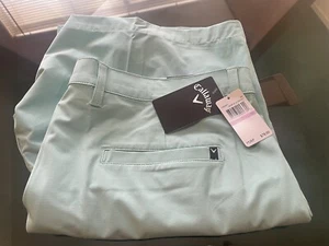 CALLAWAY MENS GOLF SHORT. ( BLUE HEATHER ) SIZE-38W. 4 WAY STRETCH. - Picture 1 of 12