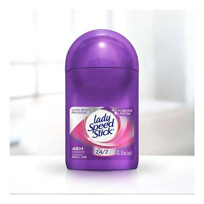 Desodorante antitranspirante Lady Speed Stick roll on 48 horas de protección Foto 1 de 2