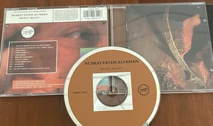 NUSRAT FATEH ALI KHAN Mustt Mustt CD 1991 Real World SUFI QAWWALI WORLD MUSIC - Picture 1 of 1