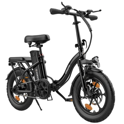 16 Inch E-Bike ESKUTE D100 Folding Electric Bicycle 250W 36V 13Ah E-City Bike - Image 1 of 4