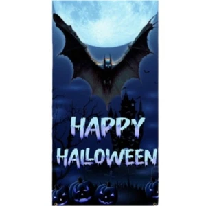 Striscione Porta Festività Halloween Nuovo Parete Decorazioni Stagionali Decorazione Pipistrello Spettrale - Foto 1 di 4