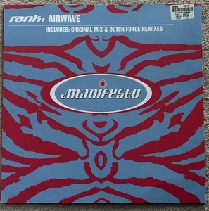 RANK 1 AIRWAVE 12" VINYL Manifesto - Imagen 1 de 2