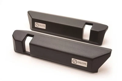 One Stone Armrests Black Armrest Set suitable for Land Rover Defender & County - image 1 of 3