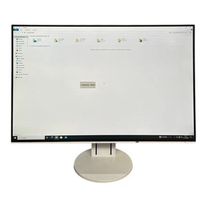 24" EIZO Flexscan EV2456 IPS randlos 1920x1200 (3mm Kratzer, Gehäuse vergilbt) - Photo 1/2