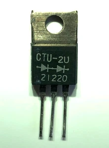 CTU-2U Fast recovery diode 200V 8A TO-220 Genuine SanKen part tested x 1 pcs - Picture 1 of 1