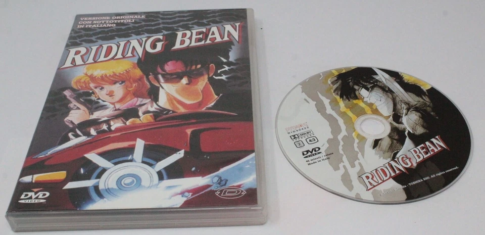 DVD Film Ova RIDING BEAN Anime MOVIE Prequel gun smith cats Kenichi Sonoda manga - Image 1 of 3