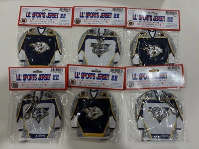 6 J.F. Deportes - Nashville Predators Lil' Sport Hockey Jersey Llaveros Foto 1 de 4