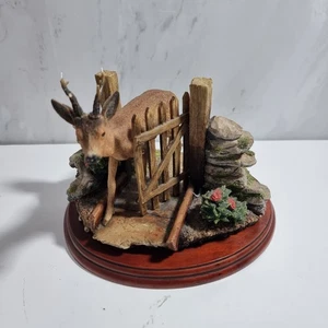 Border fine arts Unwelcome Guest, Deer, A1873, 2003, By JGB (John Brown) - Picture 1 of 12