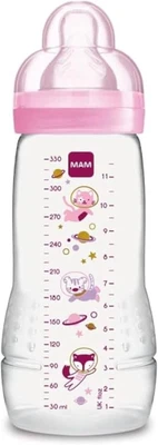 Biberon Easy Active Baby Bottle 330 Ml, Biberon  per Bambini Attivi Ergonomico E - Immagine 1 di 4