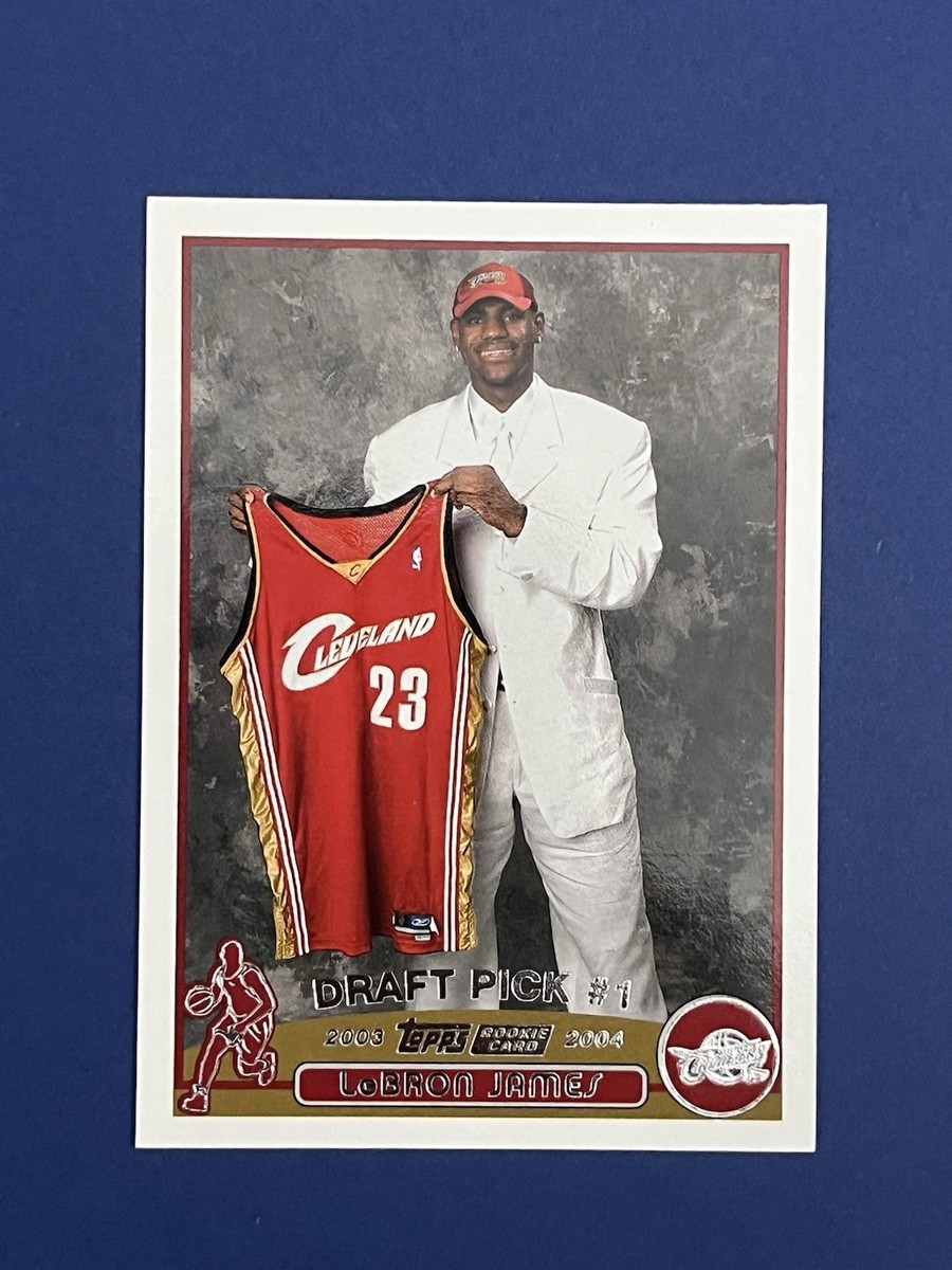 NBA TOPPS Chrome 04 Draft Pick #1 レブロン NBA TOPPS Chrome 04 Draft Pick #1 レブロン（First Card