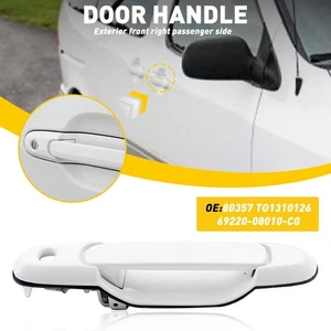 TO1310126 Front Right Passenger Door Handle for 98-03 Toyota Sienna 80357 White - Picture 1 of 24