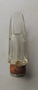 O'BRIEN CRYSTAL GLASS Bb CLARINET MOUTHPIECE  #4 - Picture 1 of 11